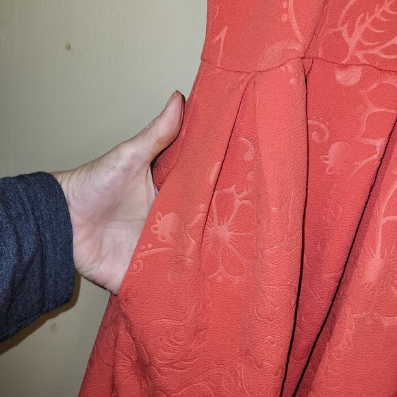 Lularoe Coral Amelia Fit and Flare Day Dress Size XS - Picture 4 of 9